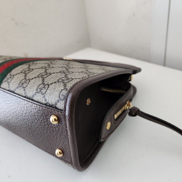 Barely Used Gucci Ophidia Set - Clutch/Crossbody/Shoulder - Picture 12 of 16